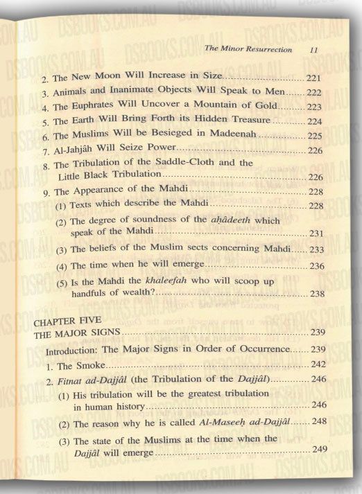 Islamic Creed Series Vol. 5 - The Minor Resurrection