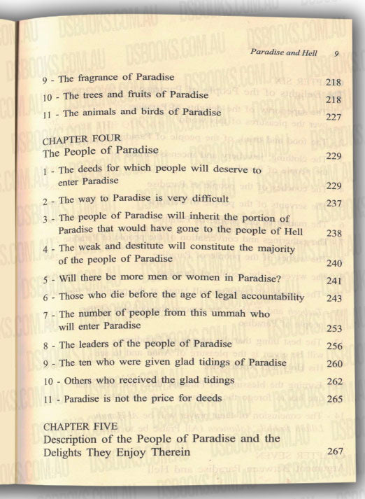 Islamic Creed Series Vol. 7 - Paradise and Hell: In the Light of the Qur'an and Sunnah