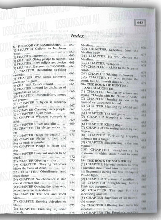 Summarised Sahih Muslim (2 Volume Set )