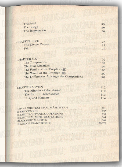 The Creed of Al-Wasitiyyah