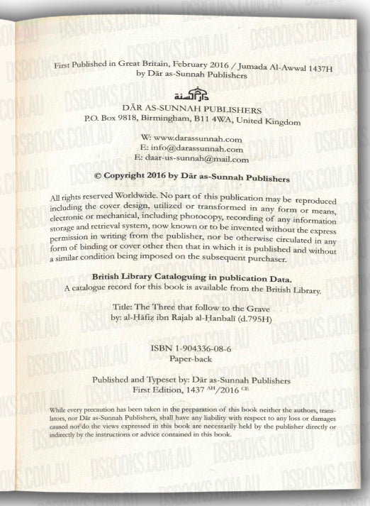 The Three That Follow To The Grave