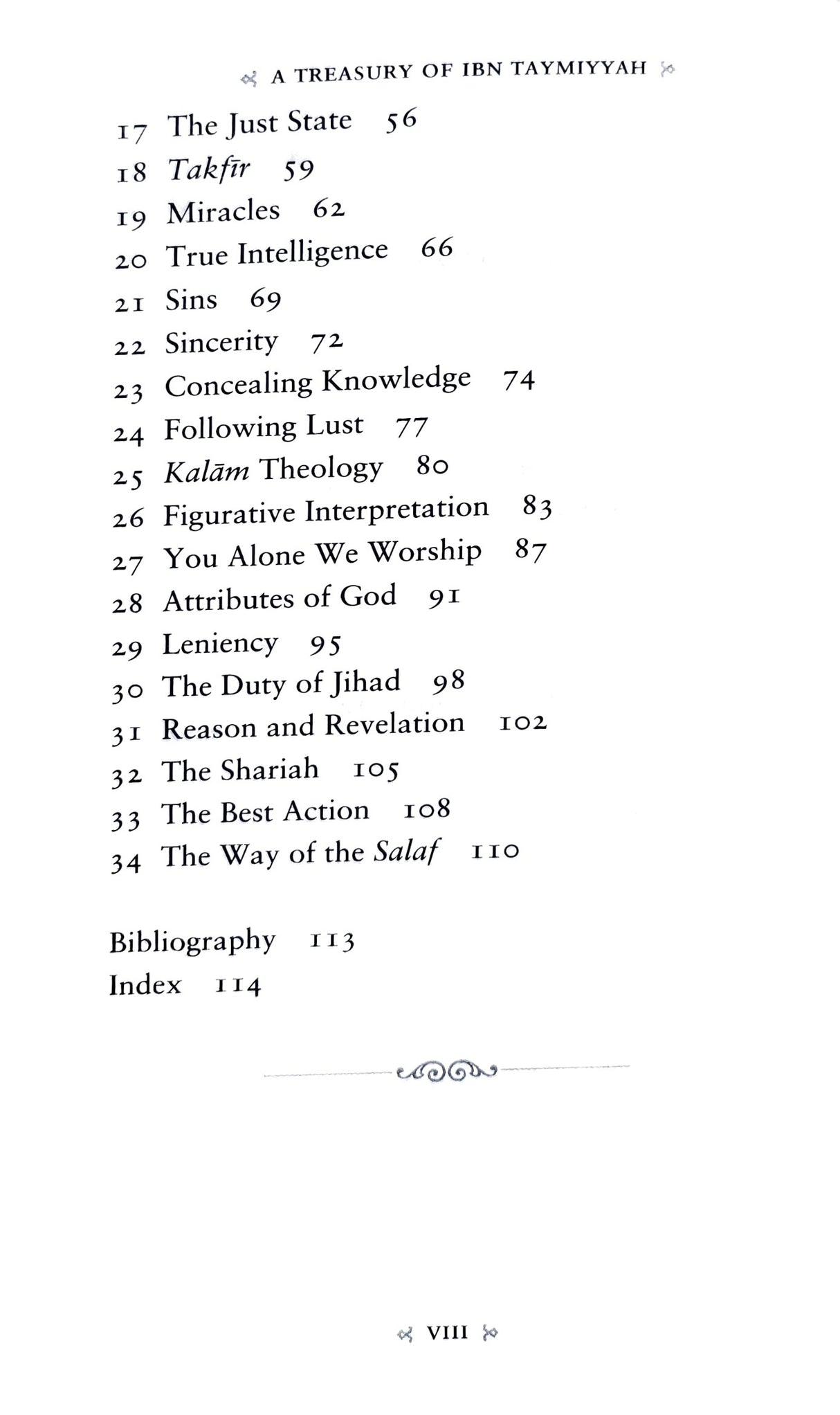 A Treasury of Ibn Taymiyyah: His Timeless Thought and Wisdom