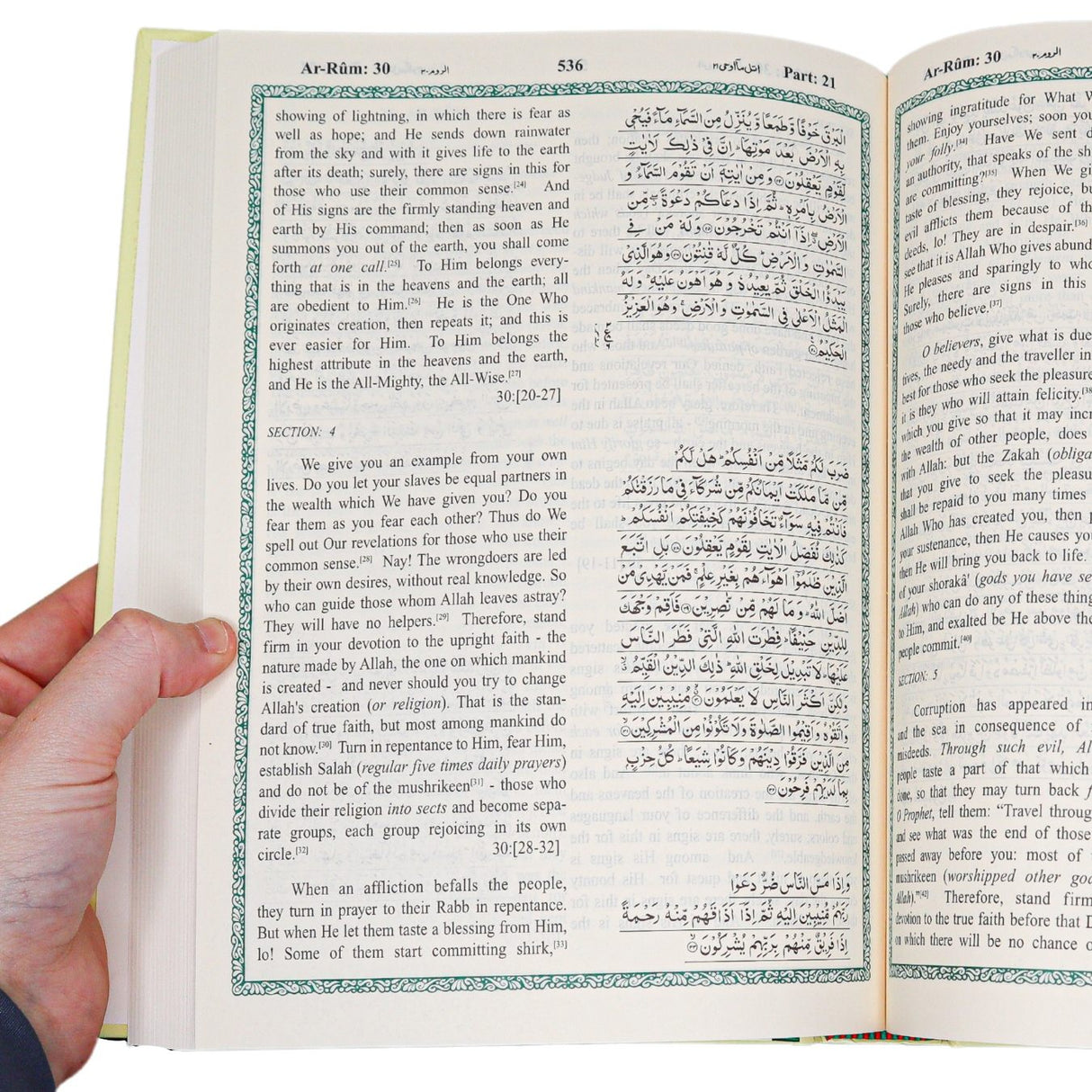 Al-Qur'an, the Guidance for Mankind - English with Arabic Text