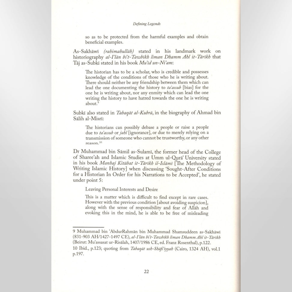 Defining Legends-An Analysis of Afrocentric Writings Against Islam