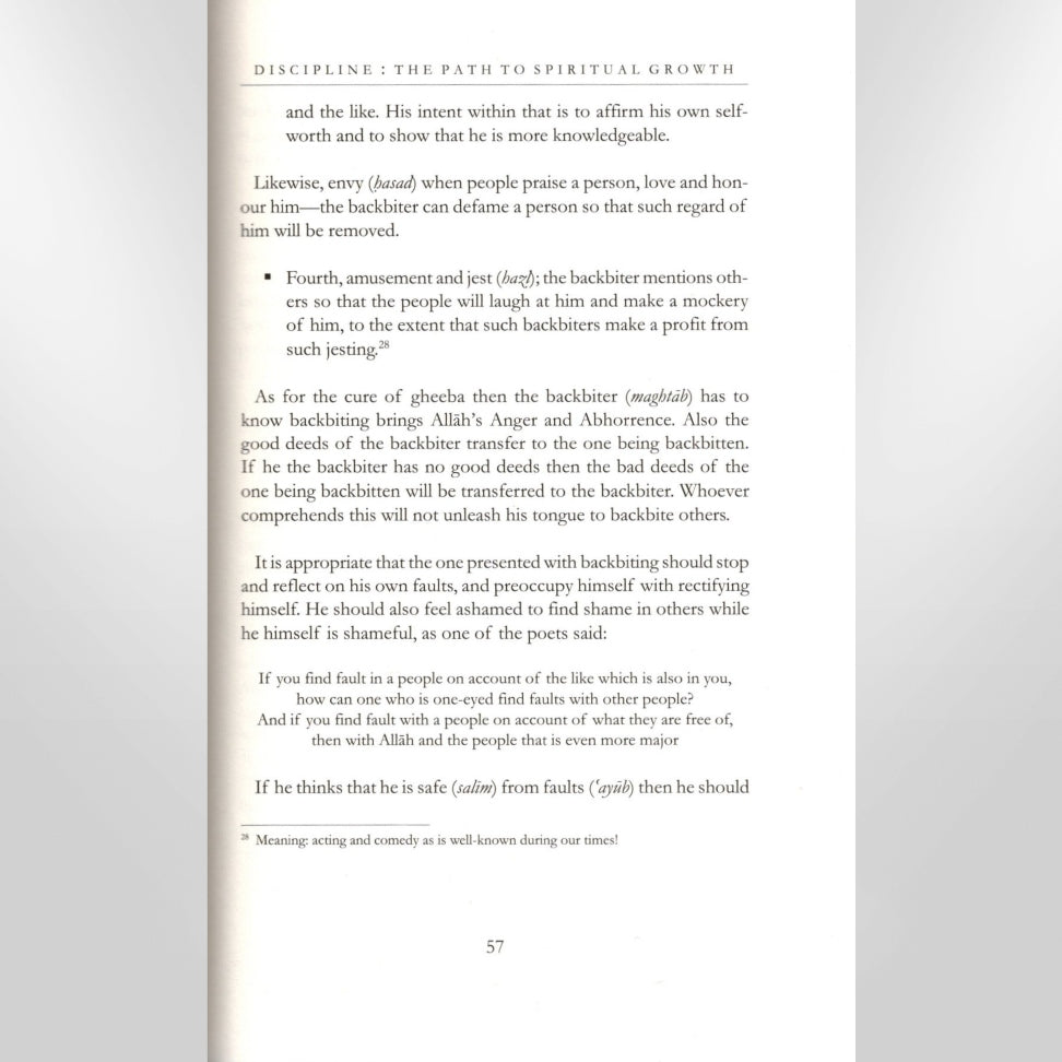 Discipline: The Path To Spiritual Growth