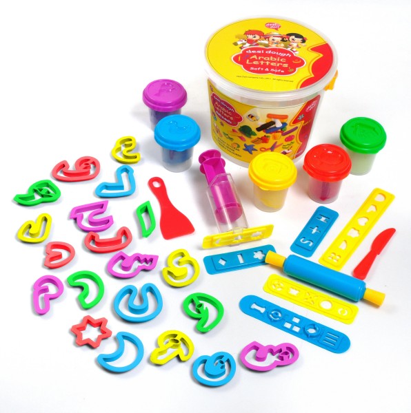 Fun Dough Arabic Letters-0