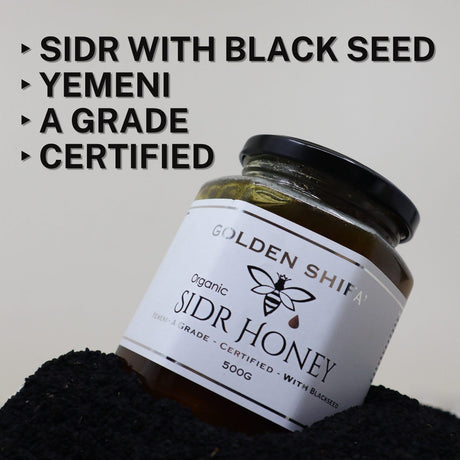 Yemeni Sidr Honey with Blackseed