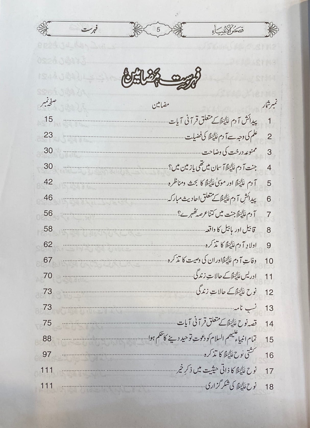 Stories of the Prophets - Urdu Qisas Al Anbiya (Islami Acadamy)