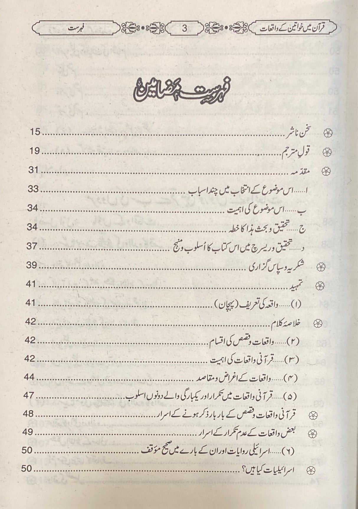 Urdu Quran Mein Khawatin Ke Waqiat