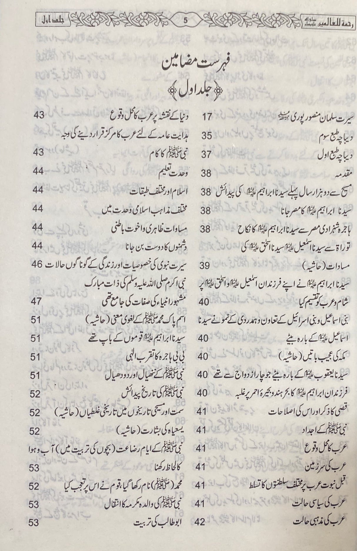 Urdu Rahmatan Lil Alimeen (Muhammadiya)
