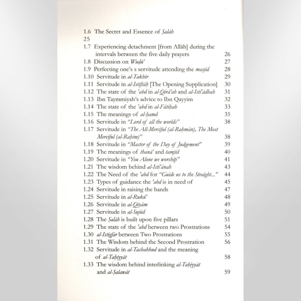 Inner Dimensions Of The Prayer