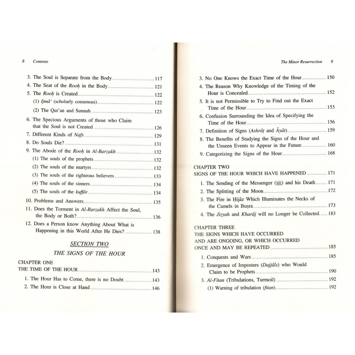 Islamic Creed Series Vol. 5 - The Minor Resurrection