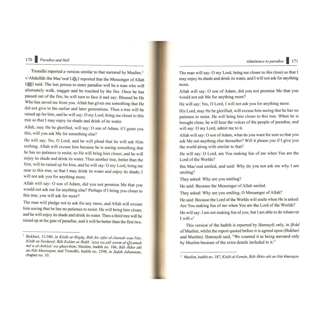 Islamic Creed Series Vol. 7 - Paradise and Hell: In the Light of the Qur'an and Sunnah