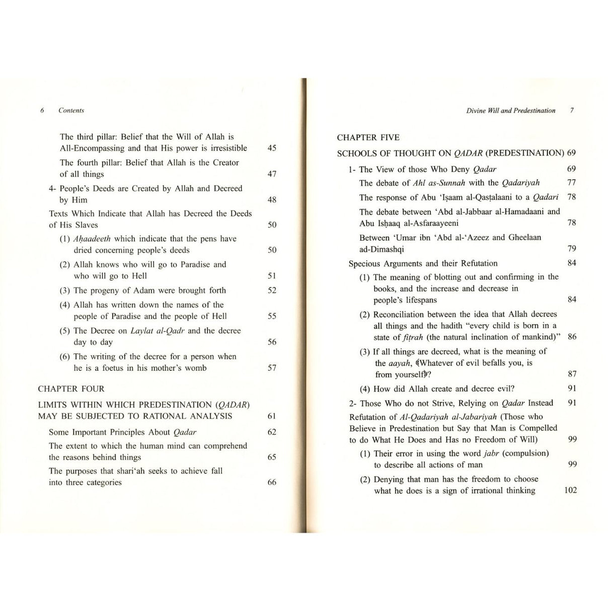 Islamic Creed Series Vol. 8 - Divine Will And Predestination: In The Light of The Qur'an And Sunnah