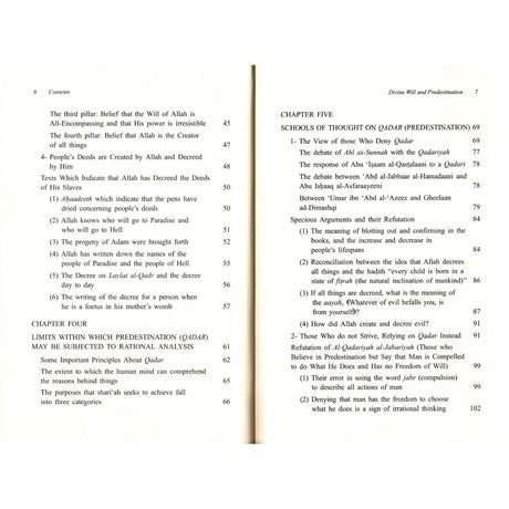 Islamic Creed Series Vol. 8 - Divine Will And Predestination: In The Light of The Qur'an And Sunnah