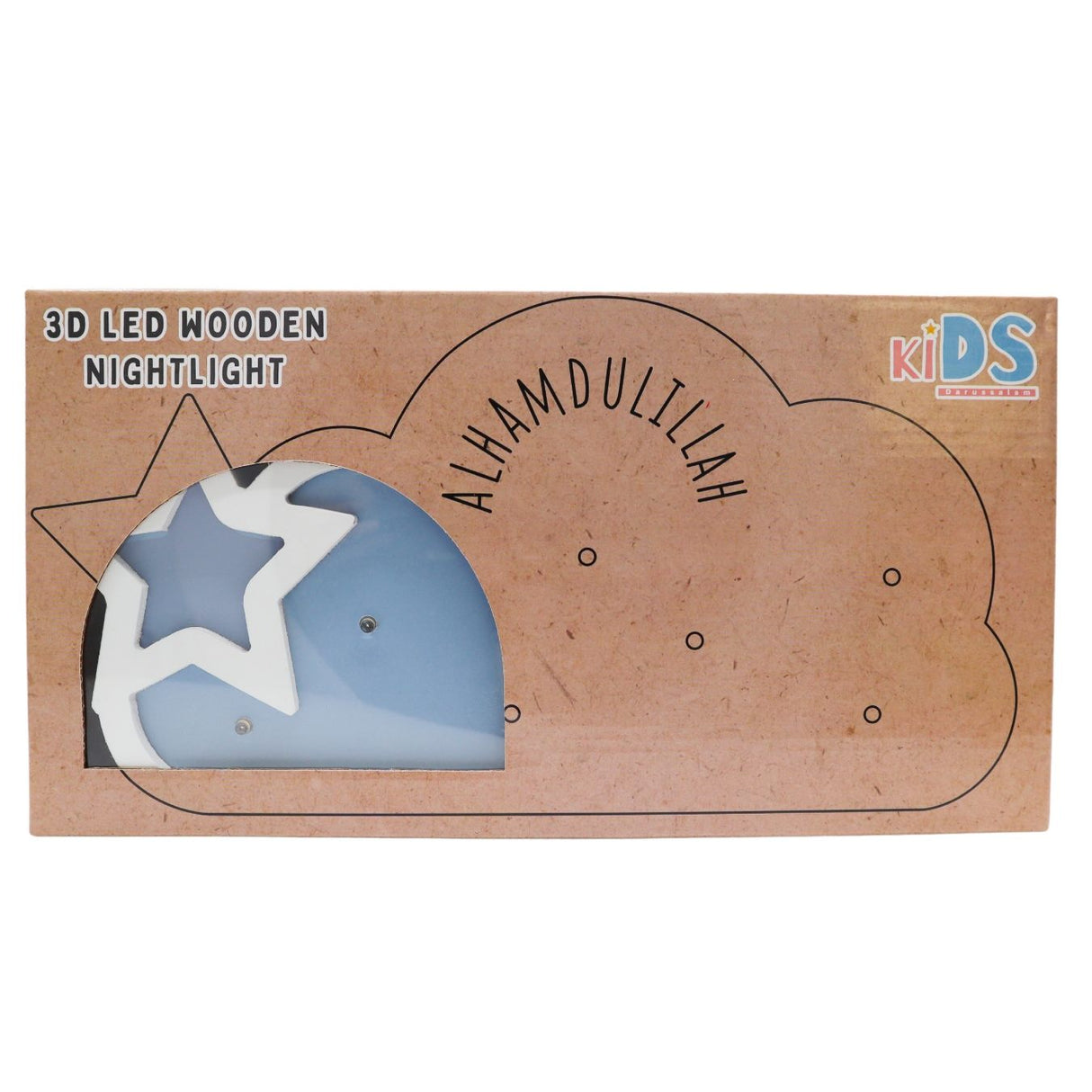 Nursery LED Light Cloud - Blue