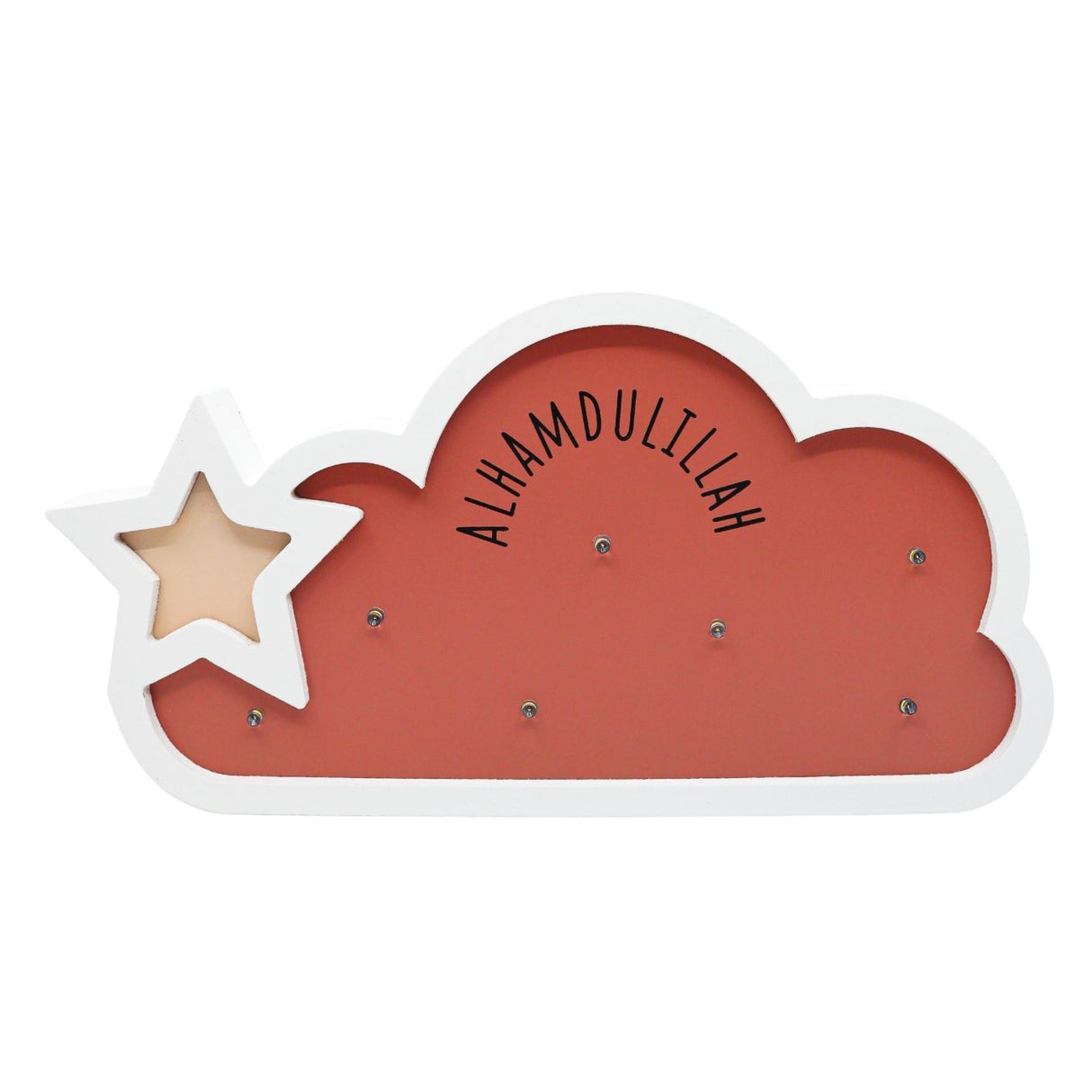 Nursery LED Light Cloud - Pink