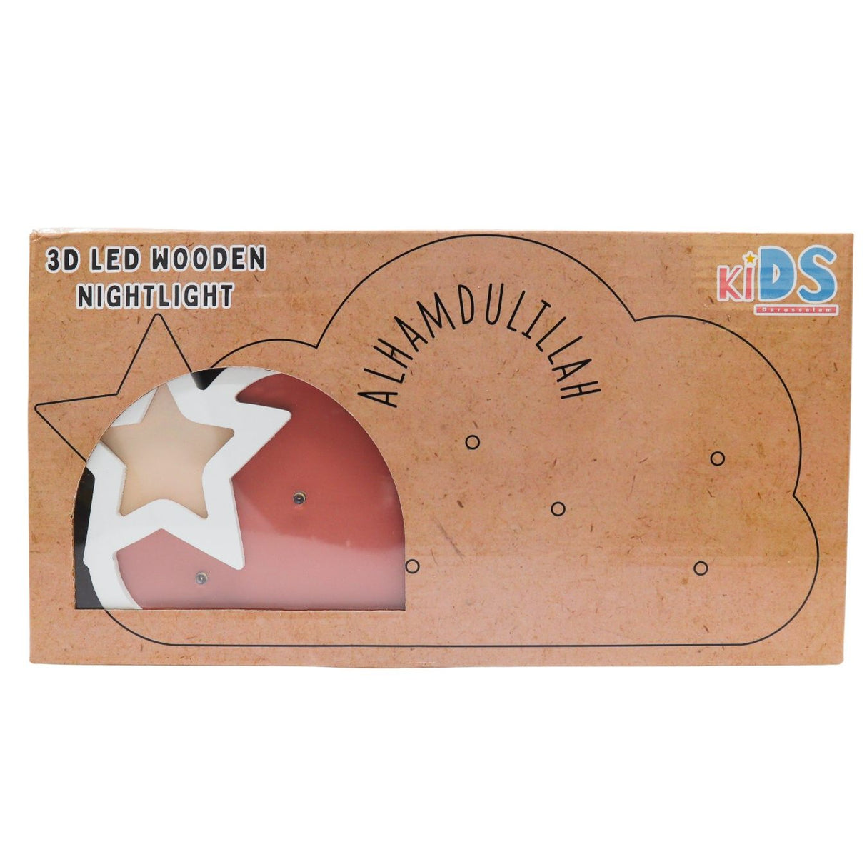 Nursery LED Light Cloud - Pink