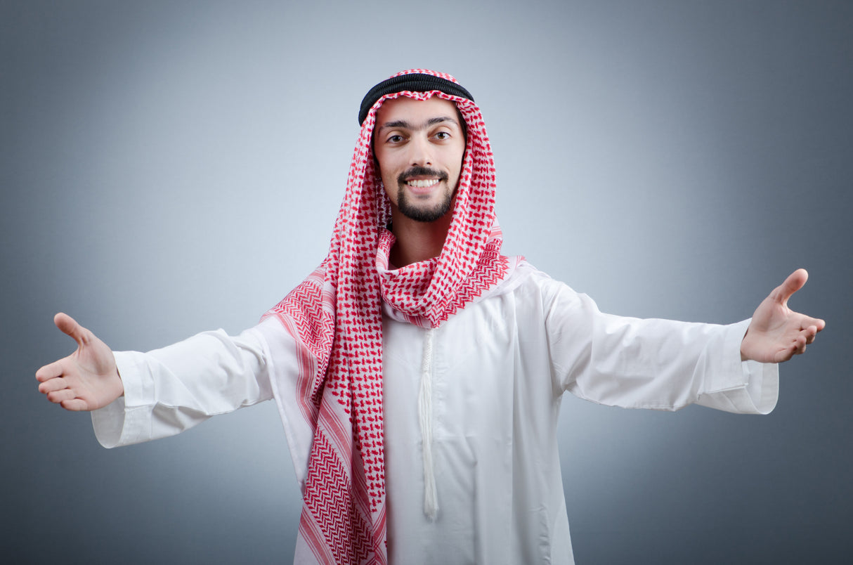 Traditional Keffiyeh Shemagh (Multiple  Colours)
