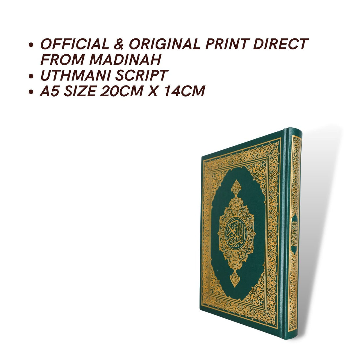 Official Madina Mushaf A5 (Uthmani)