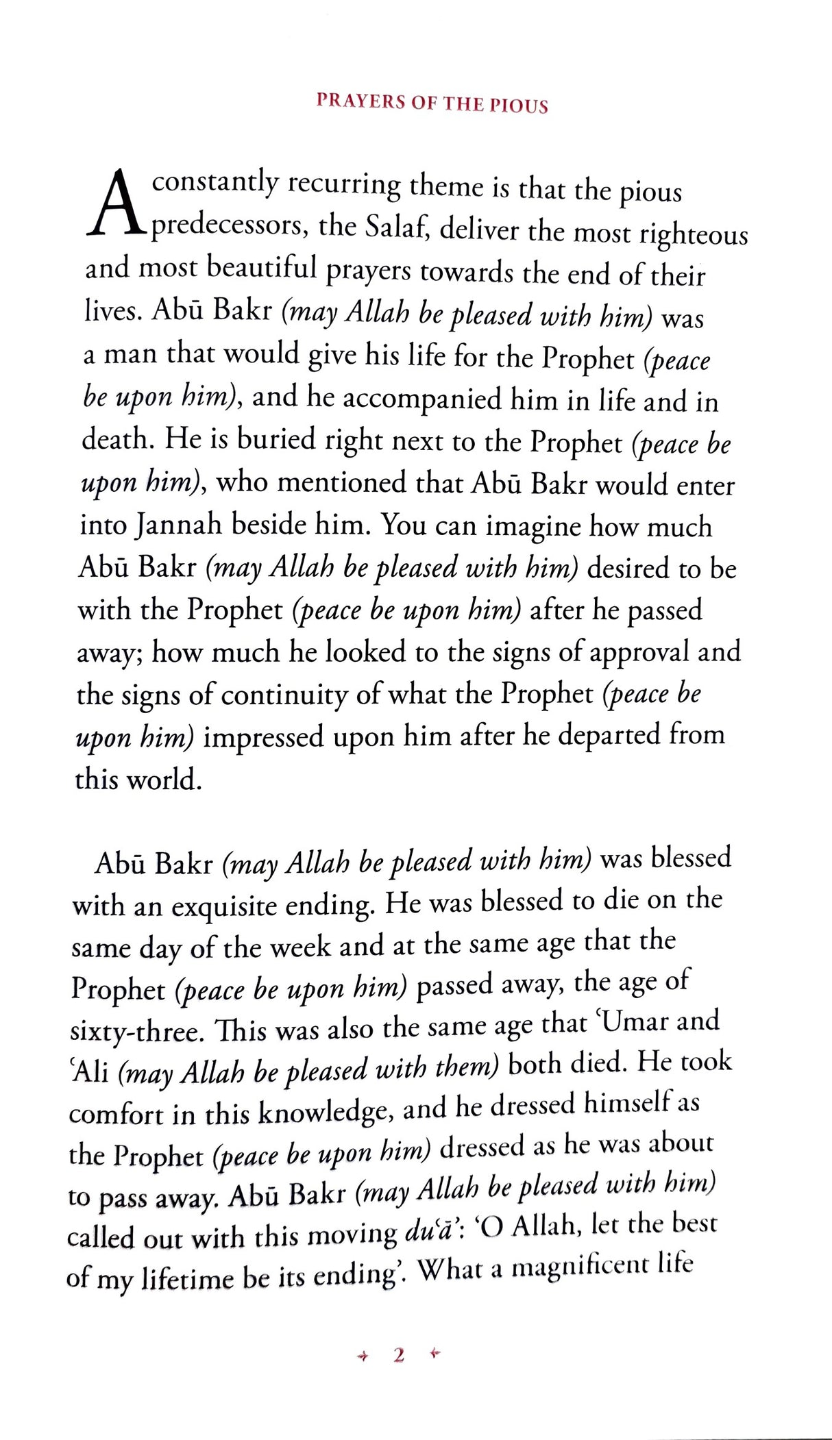 Prayers of the Pious by Omar Suleiman