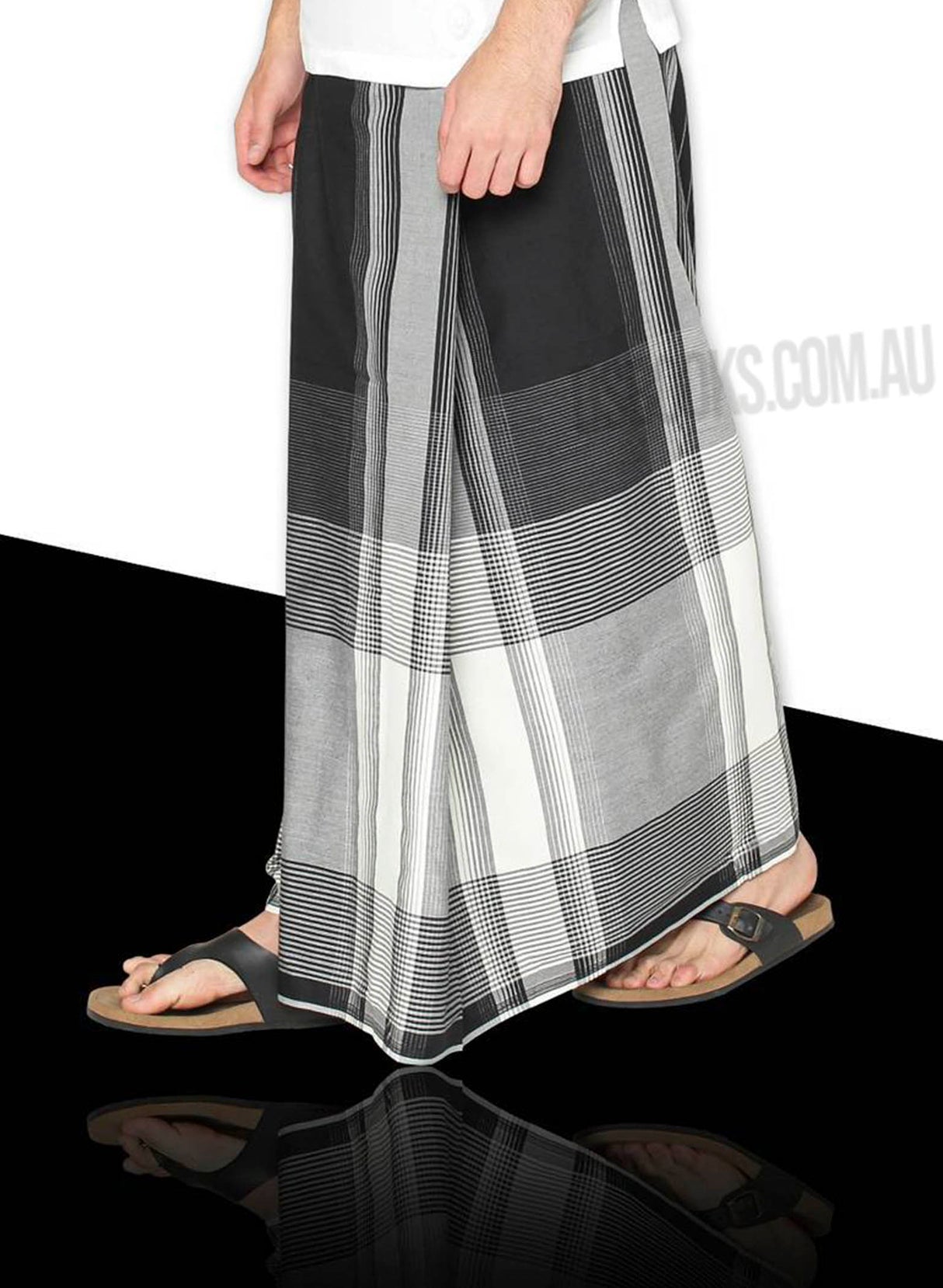 Premium Cotton Sarong Mens Wrap
