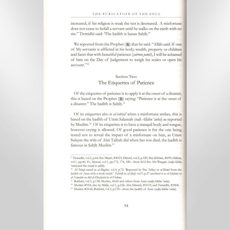 Purification of the Soul