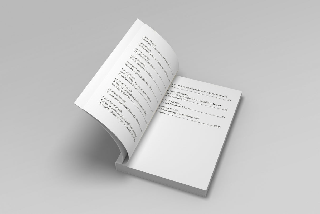 Sketches Of Fools And Simpletons