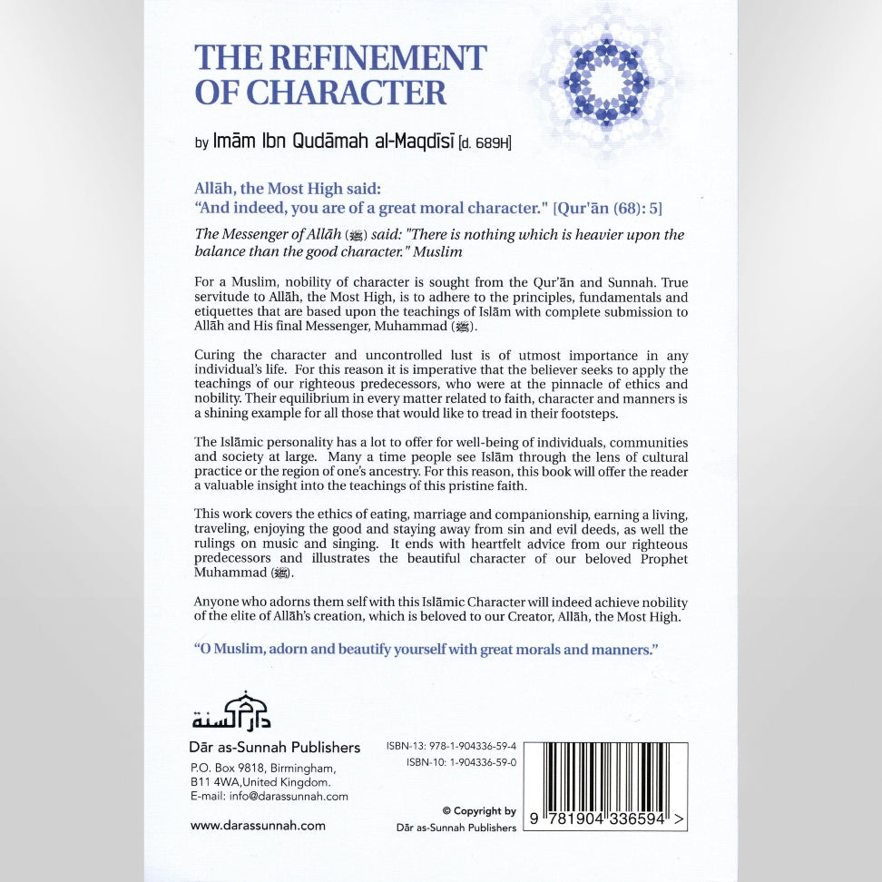 The Refinement Of Character