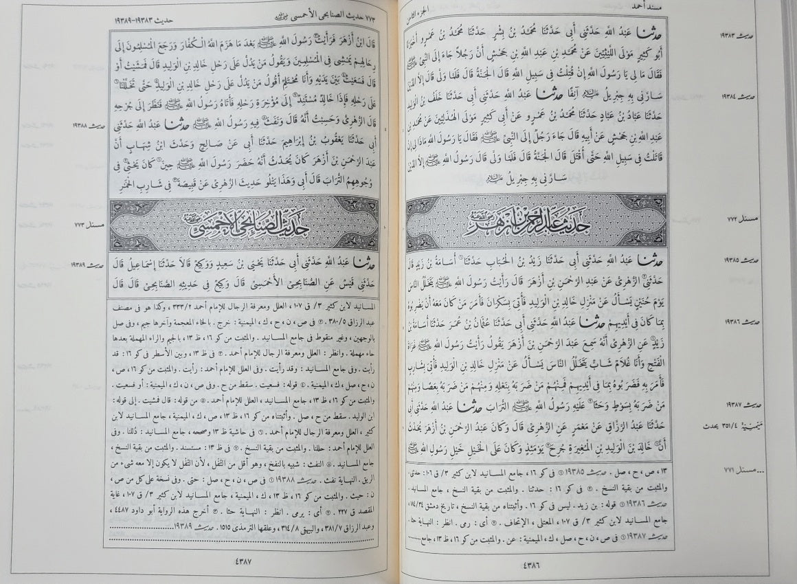 Musnad Imam Ahmad (Minhaj) (15 Vol. Set) مسند الامام احمد مكنز