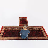 6 Person Prayer Mat - With an additional Mat for the Imam