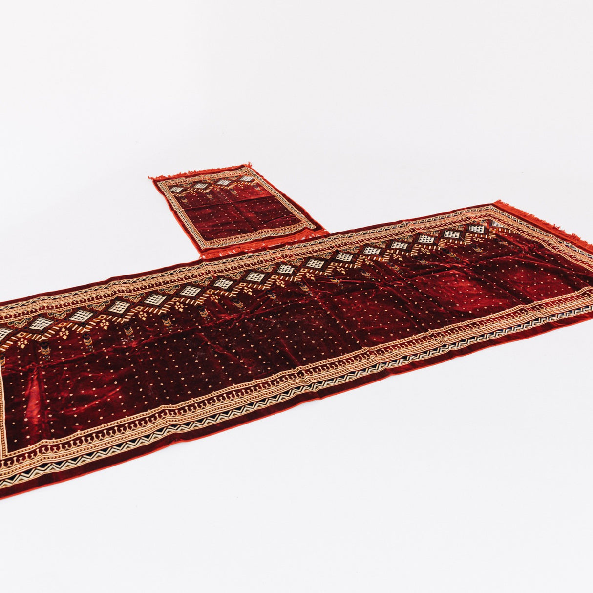 6 Person Prayer Mat - With an additional Mat for the Imam