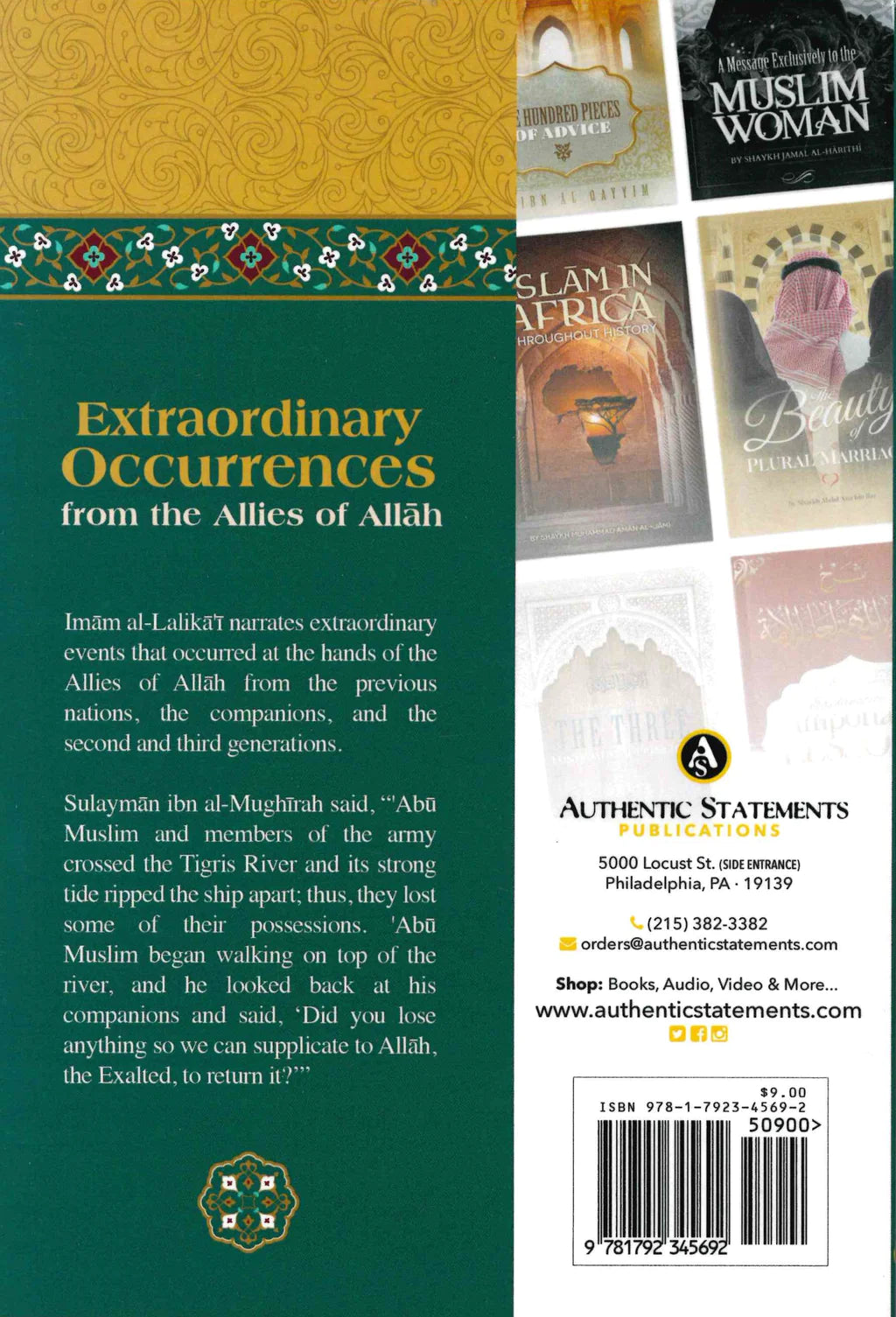 Extraordinary Occurrences From The Allies Of Allah