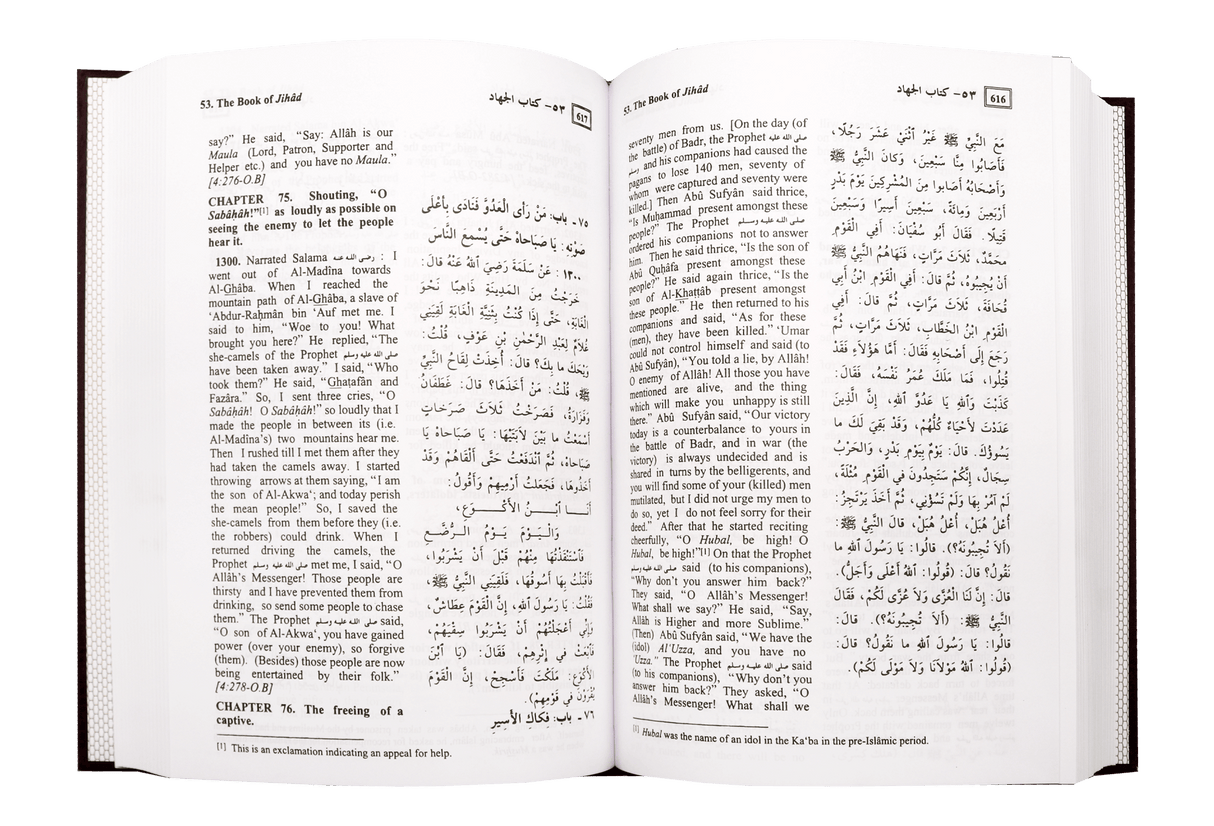 Summarized Sahih Al Bukhari - Large (Arabic-English)