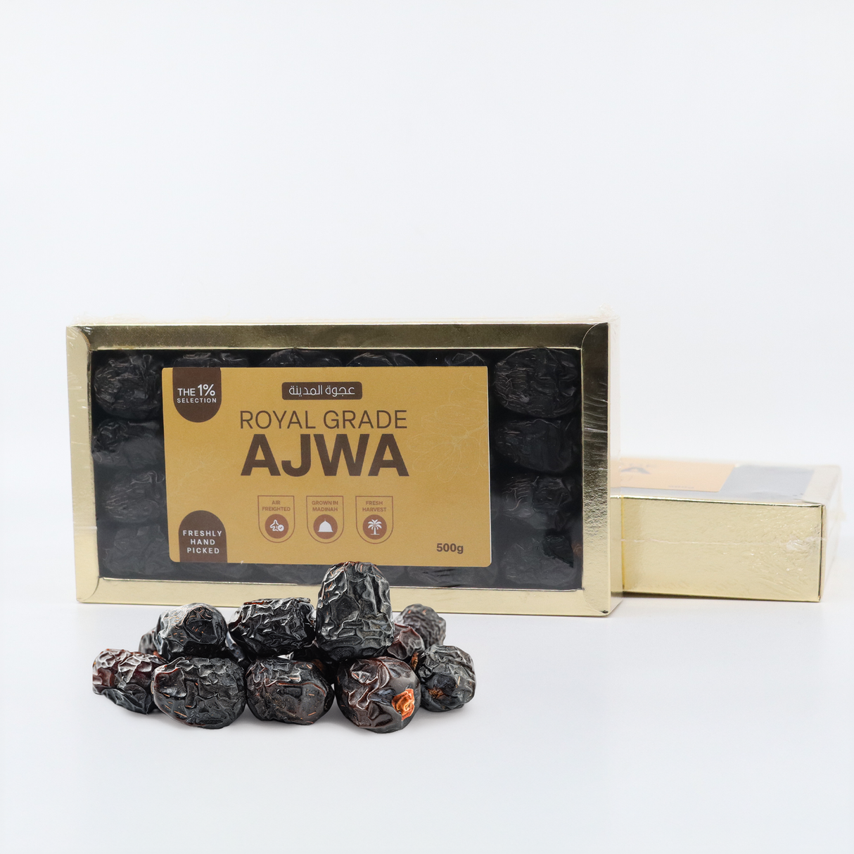 AJWA Dates FRESH HARVEST 500g Royal Grade