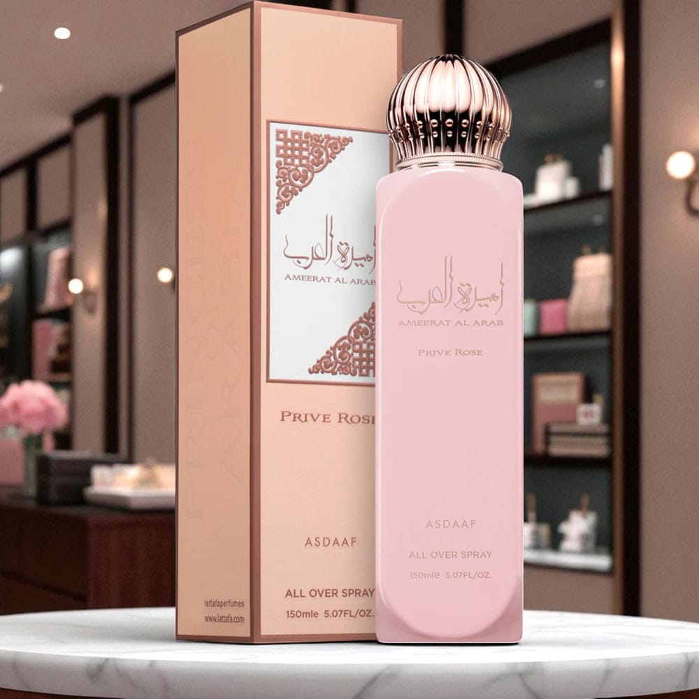 All over spray ameerat al arab prive rose – Darussalam Australia