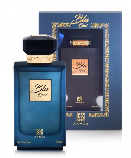 香水(男性用) Ahmed Al Maghribi Blu Oud Ahmed Al Maghribi Blu Oud Eau De Parfum 100ml | Perfume Gyaan