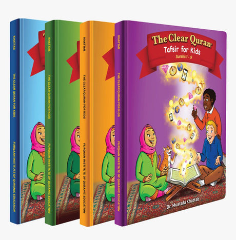 The Clear Quran for Kids (4 Parts)