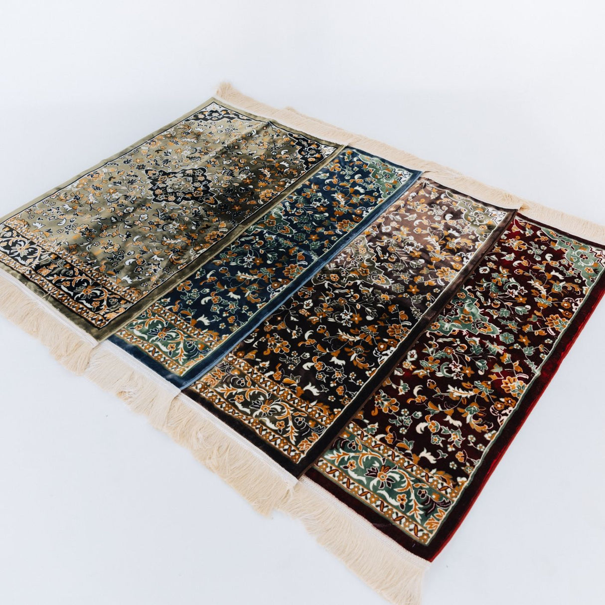 Ultra Plush Prayer Mat Floral (114 X 64cm)