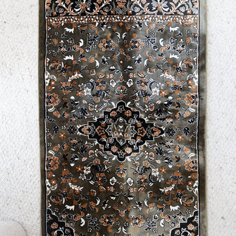 Ultra Plush Prayer Mat Floral (114 X 64cm)