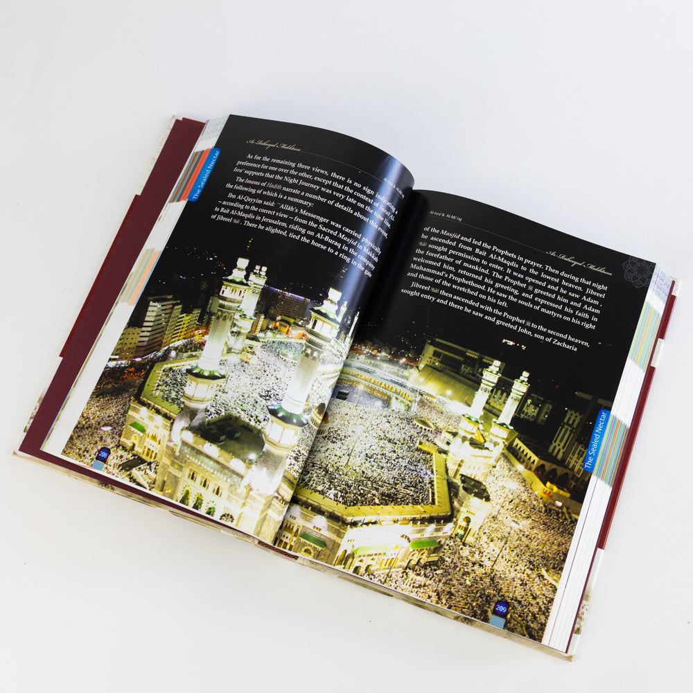 The Sealed Nectar: Full Page Colour Deluxe: Biography of The Noble Prophet (SAW) (Large Full Color)