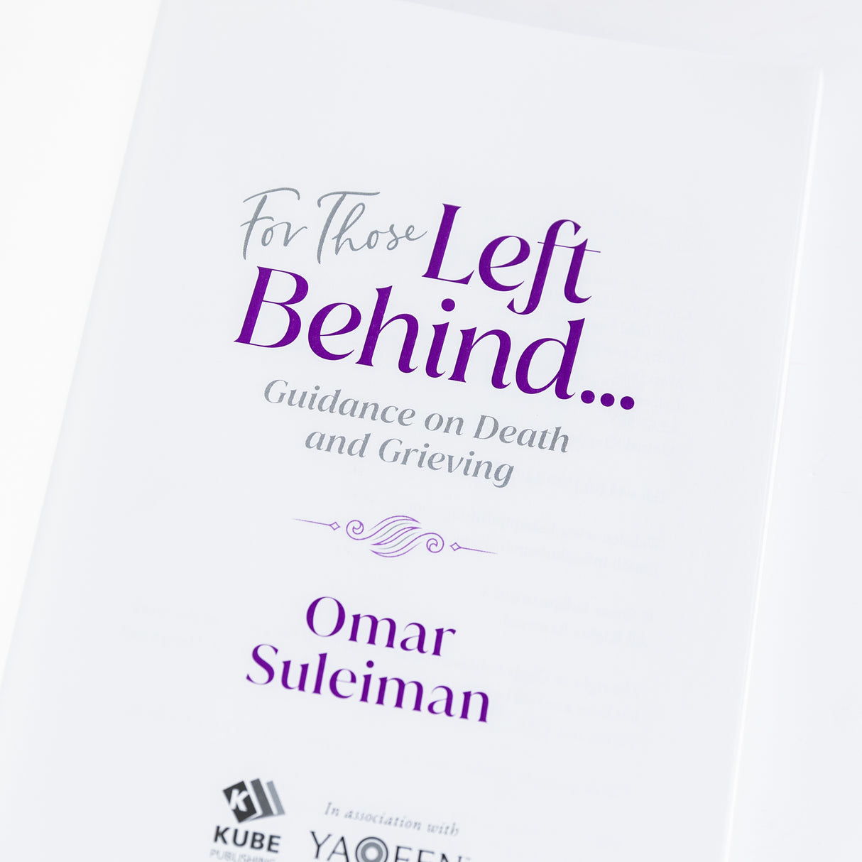 For Those Left Behind by OMAR SULEIMAN