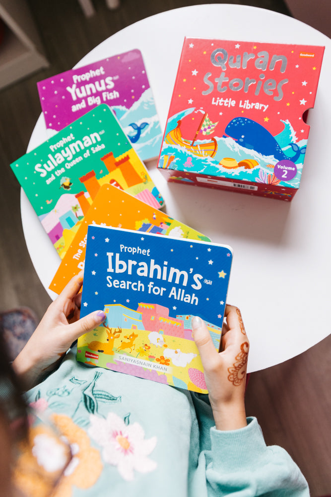 Quran Stories - Little Library - Vol.2 (4 Board Books Set)