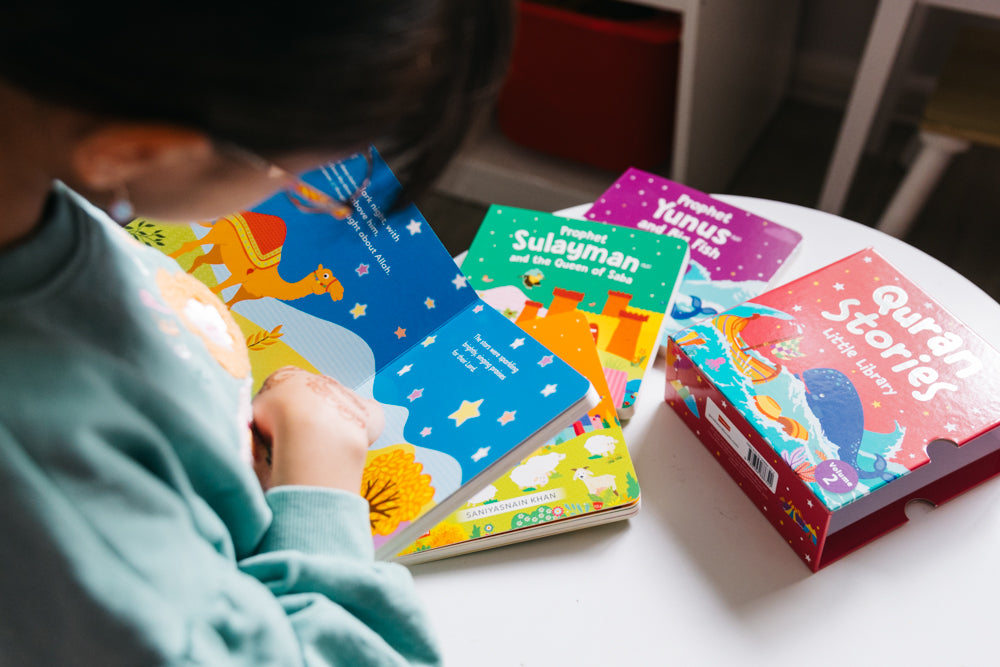 Quran Stories - Little Library - Vol.2 (4 Board Books Set)