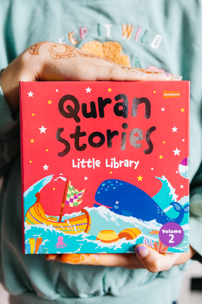Quran Stories - Little Library - Vol.2 (4 Board Books Set)
