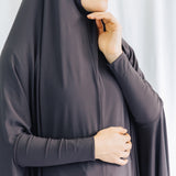 Premium XL Jilbab Sleeved Taupe