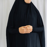 Premium Jilbab Sleeved Black