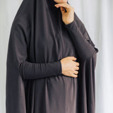 Premium Jilbab Sleeved Taupe