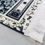 Made In Madinah Ultra Plush Prayer Mat - Navy