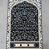 Made In Madinah Ultra Plush Prayer Mat - Navy